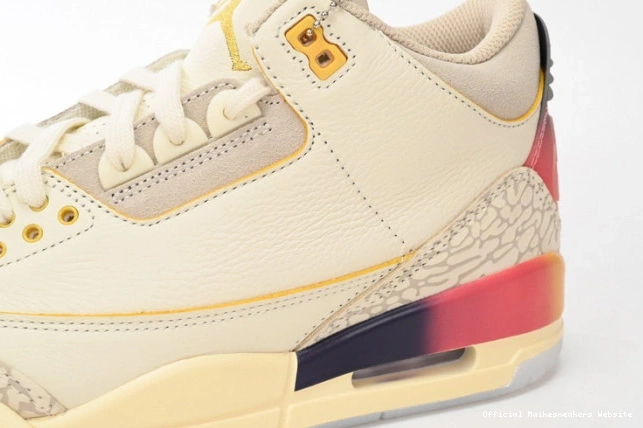 Official Maikesneakers Air Medellin Balvin Sunset 3 Jordan J x FN0344-901 0723